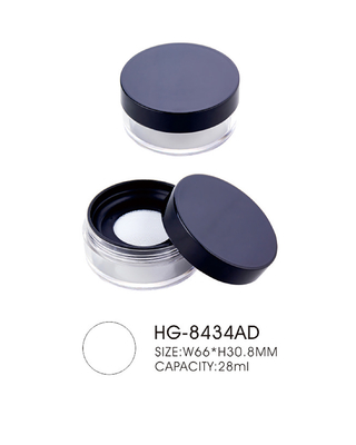 8g 10g Powder Compact Case Empty Compact Powder Case Screw Cap