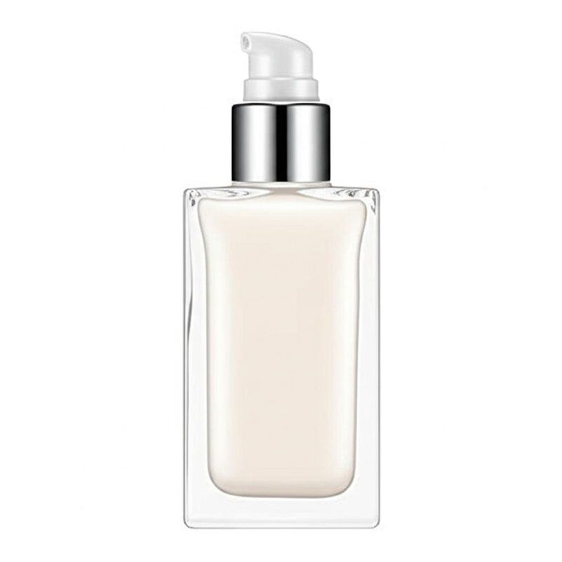 Square Cosmetic Airless Bottle with Matte Glossy or Frosted Surface for Creams Lotions and Serums