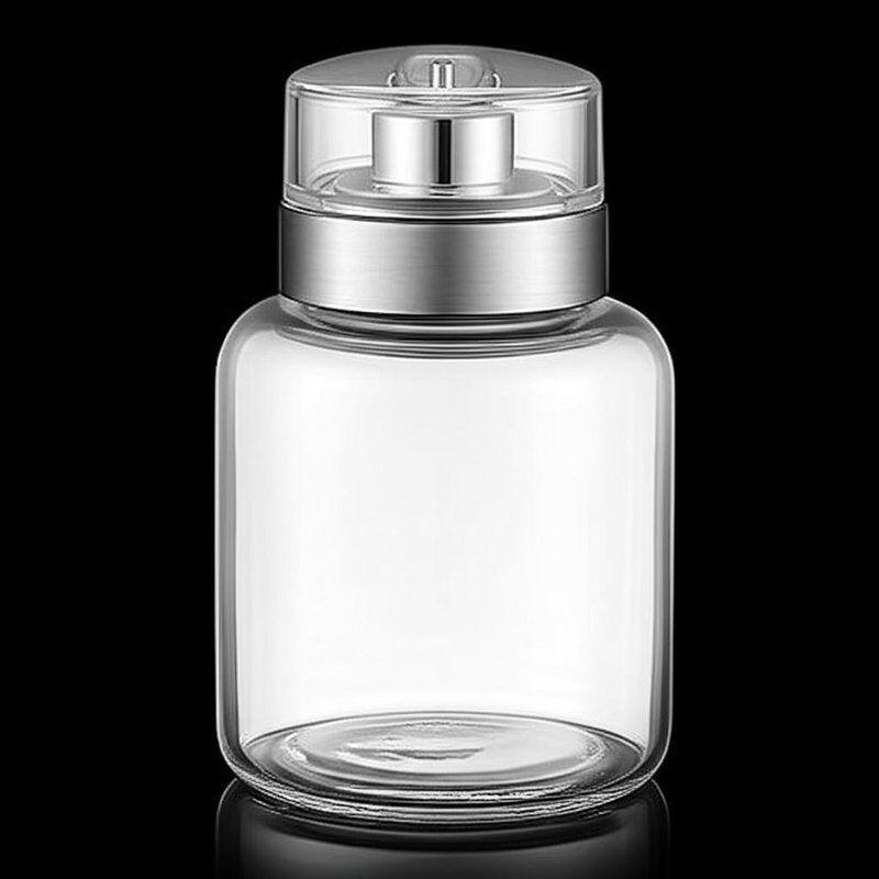 Vacuum Sealed Cosmetic Airless Bottle with Durable Glass Plastic Metal for Airtight Packaging Solutions